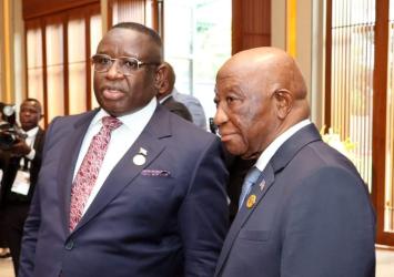 President Boakai had the honor of meeting with President Julius Maada Bio of Sierra Leone ahead of the Korea-Africa Business Summit, fostering regional cooperation and strategic partnerships.