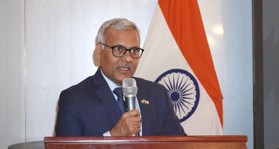 His Excellency Manoj Bihari Verma, Ambassador of India to Liberia. Photo credit: Embassy of India, Liberia