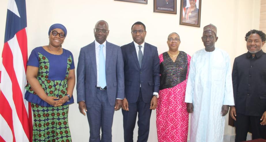 High-Level Delegation from Senegal Visits Liberia To Garner Support for Mr. Amadou Hott’s Candidacy For African Development Bank Presidency  