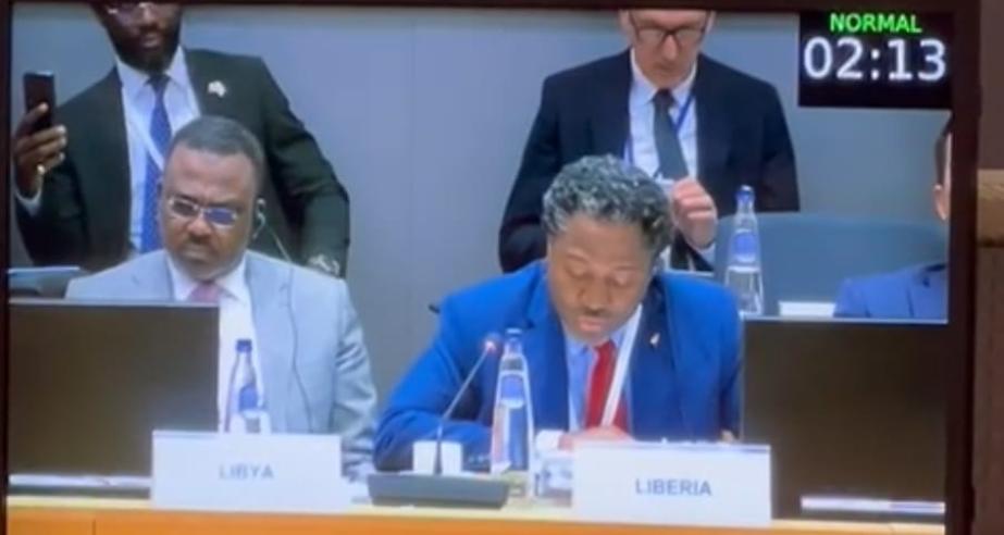 Liberia Reaffirms Its Dedication To Int'l Peace and Security