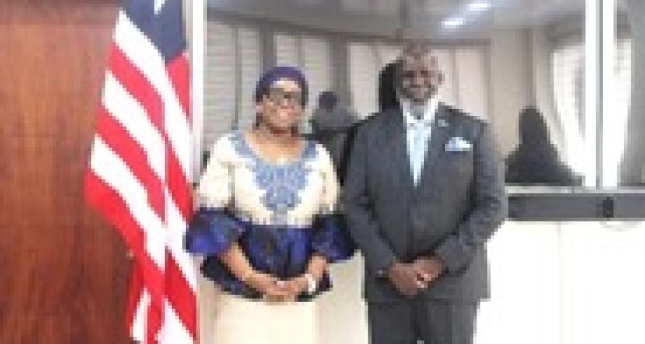 Foreign Minister Nyanti Receives Letters of Accreditation from New WHO Country Representative