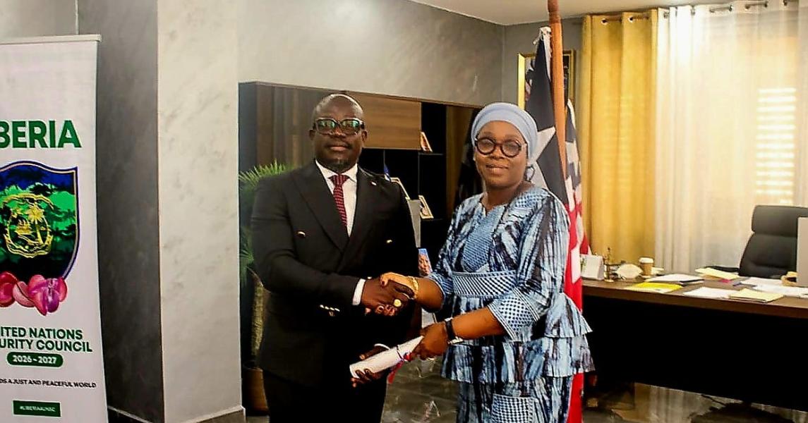 Foreign Minister Nyanti Commissions Two Foreign Service Officers