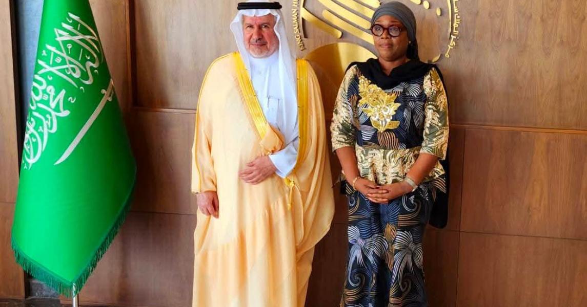 Foreign Minister Nyanti Holds Strategic Meeting with KSRelief Leadership to Strengthen Humanitarian Cooperation