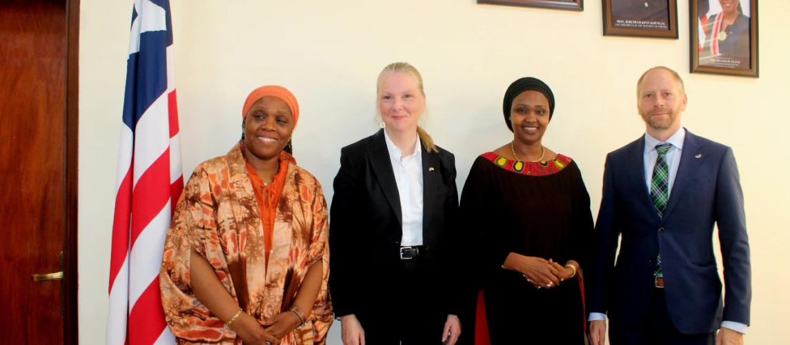 Chair of Liberia Configuration of the Peacebuilding Commission Visits Liberia