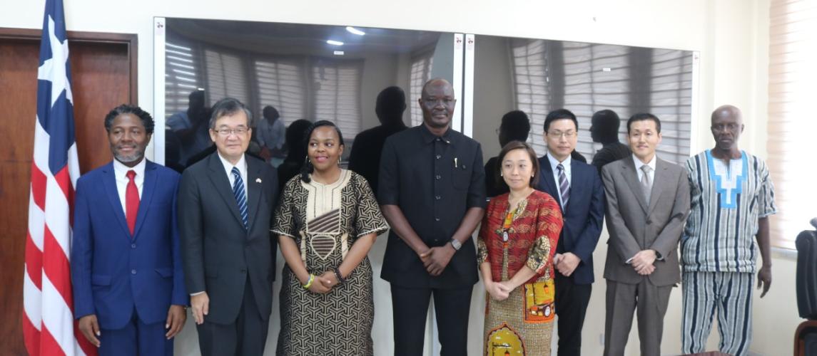 Japan, Liberia Sign Exchange of Notes for Gabriel Tucker Bridge-Freeport Road Corridor