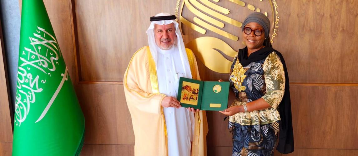 Foreign Minister Nyanti Holds Strategic Meeting with KSRelief Leadership to Strengthen Humanitarian Cooperation