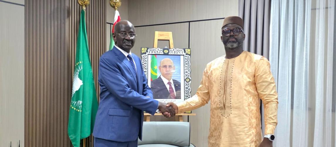 Amb. Sylla Pays Courtesy Call On Mauritania Foreign Minister