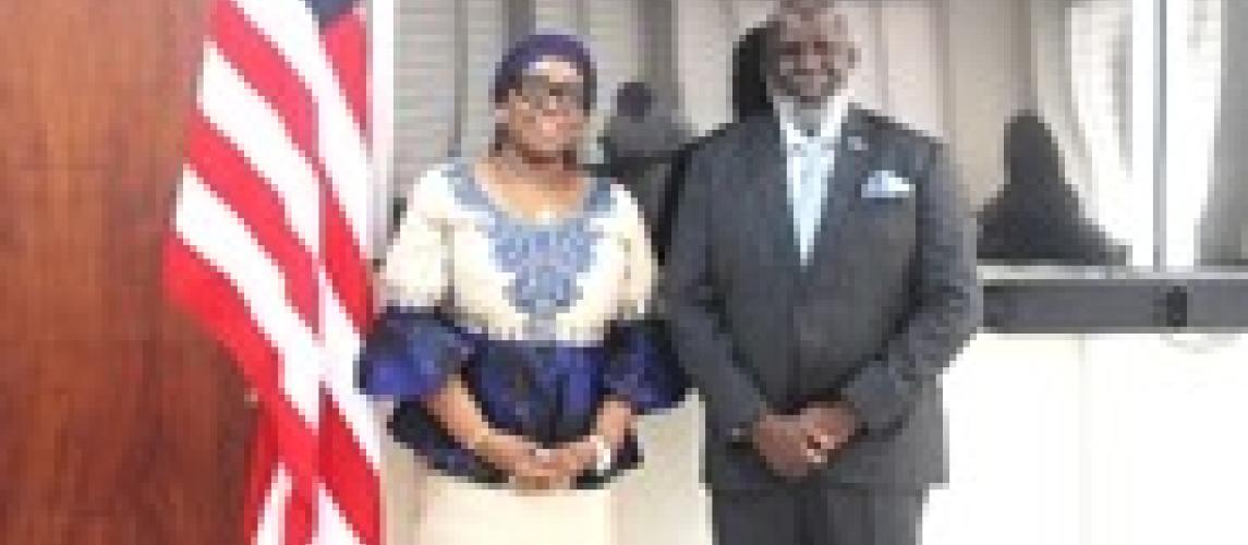 Foreign Minister Nyanti Receives Letters of Accreditation from New WHO Country Representative