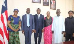 High-Level Delegation from Senegal Visits Liberia To Garner Support for Mr. Amadou Hott’s Candidacy For African Development Bank Presidency  