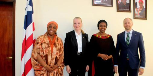 Chair of Liberia Configuration of the Peacebuilding Commission Visits Liberia