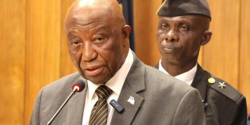 President Boakai Consoles the Federal Republic of Nigeria   