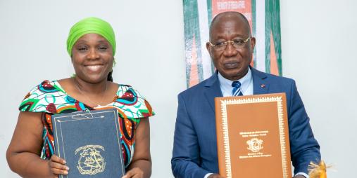 Foreign Minister Beysolow Nyanti Attends Ivoirian-Liberian Cooperation Commission Meeting In Cote D'Ivoire