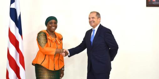  Foreign Minister Nyanti Welcomes New US Embassy Ambassador-Designate