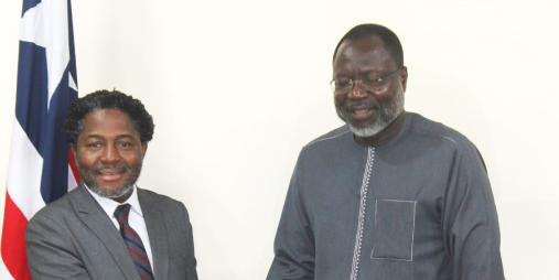 ECOWAS Commission President pays courtesy visit to the Ministry of Foreign Affairs, reaffirms commitment to support Liberia’s post-election national Reconciliation efforts.