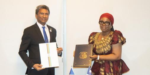 Liberia and Seychelles Forge Historic Diplomatic Partnership at African Union Summit