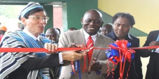 Japanese Government Dedicates Modern Gbarnga Central Market